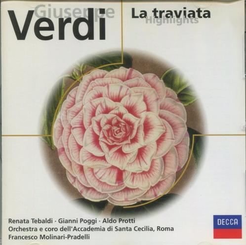La Traviata  verdi  tebaldi  Gianni Poggi protti pradelli cd, Cd's en Dvd's, Cd's | Klassiek, Zo goed als nieuw, Opera of Operette