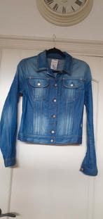 MET prachtig aparte stretch spijkerjasje maat M zgan, Ophalen of Verzenden, Zo goed als nieuw, Maat 38/40 (M), Blauw