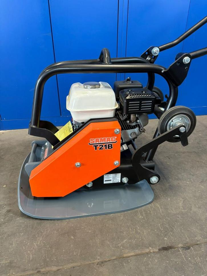 Samac T21B trilplaat ( met wielstel), Tuin en Terras, Hand-tuingereedschap, Nieuw, Overige soorten, Ophalen of Verzenden