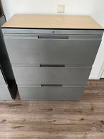 Lensvelt sterke metalen ladenkast, Huis en Inrichting, Kasten | Ladekasten, Ophalen, 100 tot 150 cm, 50 tot 100 cm, Zo goed als nieuw
