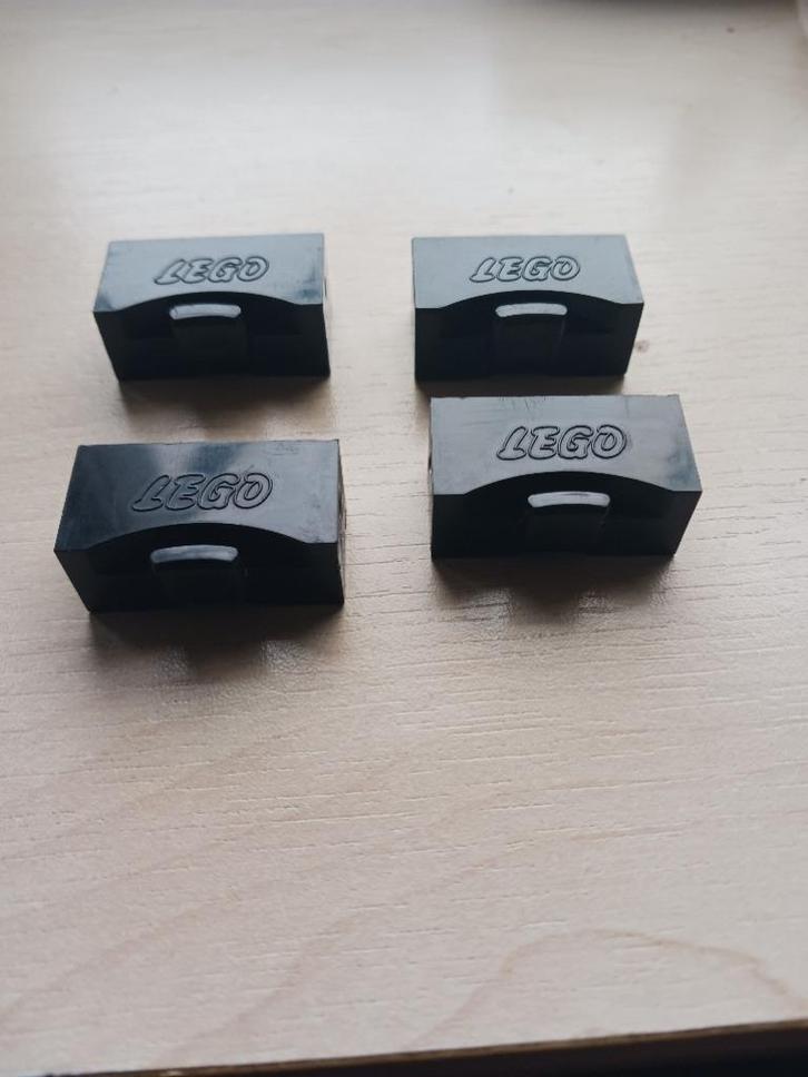 t.k. lego x554 trein steen schuifblok met wielenhouder, Kinderen en Baby's, Speelgoed | Duplo en Lego, Gebruikt, Lego, Ophalen of Verzenden