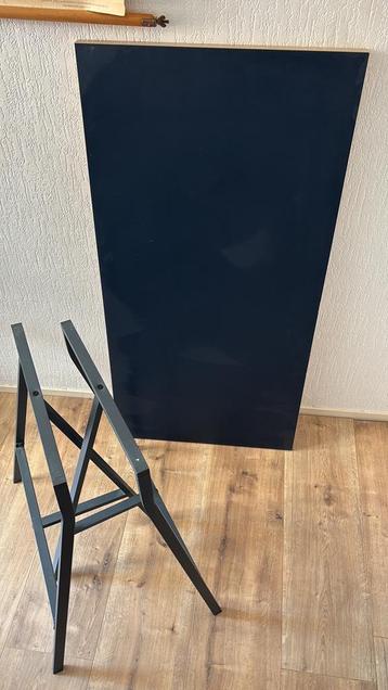 Ikea bureaublad met onderstel