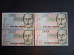 2000 pesos Colombia unc setje, Ophalen of Verzenden, Zuid-Amerika, Setje