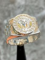Zilveren Medusa Ring, Sieraden, Tassen en Uiterlijk, Ringen, 20 of groter, Nieuw, Ophalen of Verzenden, Dame of Heer