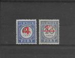 Nederland 1906, NVPH P29 t/m P30, Ongebruikt., Verzenden, T/m 1940, Postfris