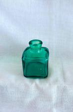 Inktpot van dik groen glas, Antiek en Kunst, Ophalen