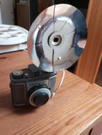 Hele oude Felica camera met originele flitser, Ophalen of Verzenden, Fototoestel