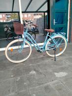 Elops stad fiets  kleur blauw is van Decathlon 26 inch, Ophalen of Verzenden, Zo goed als nieuw, Overige merken, Versnellingen
