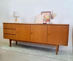 Sideboard Kommode 60er Mid Century Vintage Danish Design, Ophalen, Teakhout, Zo goed als nieuw, 3 of 4 laden