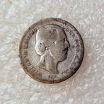 25 Cent 1889, Postzegels en Munten, Munten | Nederland, Koning Willem III, Verzenden, Zilver, 25 cent