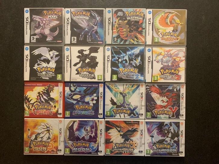 Pokémon DS & 3DS games, Spelcomputers en Games, Games | Nintendo DS, Zo goed als nieuw, Avontuur en Actie, 1 speler, Vanaf 7 jaar