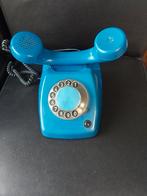 VINTAGE AZUUR BLAUW T65 LUXE TELEFOON PTT HUUR TOESTEL DELFT, Telecommunicatie, Vaste telefoons | Niet Draadloos, Ophalen of Verzenden