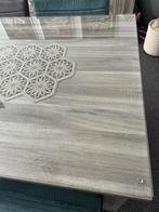 Glasplaat tafel - 89x180 cm, Doe-het-zelf en Verbouw, Glas en Ramen, Ophalen of Verzenden, Gebruikt, Glasplaat