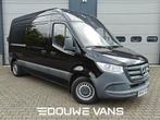Mercedes-Benz Sprinter Automaat 214 L2 H2 MBUX Trekhaak Airc, Auto's, Automaat, Stof, Gebruikt, Zwart