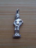zilveren vintage bedel manneke pies Brussel [039], Overige merken, Ophalen of Verzenden, Zo goed als nieuw, 1 bedel