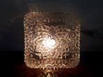 Vintage retro plafonniere plafondlamp wandlamp glas jaren 60, Ophalen of Verzenden, Zo goed als nieuw, Glas, Vintage retro jaren 60 glas Design.