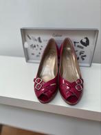 NIEUW GABOR PUMPS MET PEEPTOE  FUCHSIA, Ophalen of Verzenden, Zo goed als nieuw, Roze