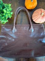 Furla leren handtas – croco print – vintage – €20, Sieraden, Tassen en Uiterlijk, Tassen | Damestassen, Ophalen of Verzenden, Gebruikt