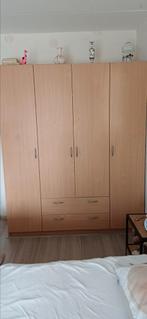4-deurs Linnenkast, Huis en Inrichting, Kasten | Kledingkasten, Ophalen, Gebruikt, 150 tot 200 cm, 150 tot 200 cm