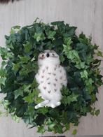 pluche uil in klimopkrans, Ophalen of Verzenden, Zo goed als nieuw, Overige typen