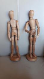 2 stuks vintage ikea gestalta houten mannequin 17287, Ophalen