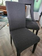 6 Eetkamerstoelen, Huis en Inrichting, Stoelen, Ophalen, Gebruikt, Grijs