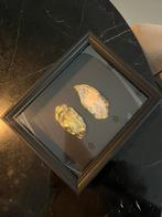 2 gouden oesters schilderij zgan, Antiek en Kunst, Ophalen of Verzenden
