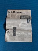 Originele Volkskrant 12 november 1959, Ophalen of Verzenden, 1940 tot 1960, Nederland, Krant