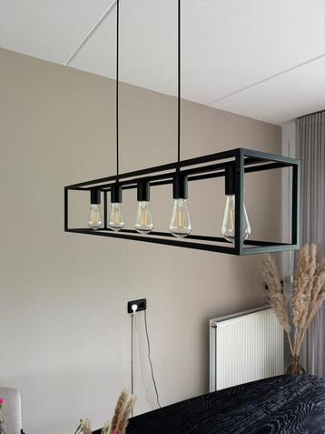 Hanglamp zwart 5 lampen beschikbaar voor biedingen