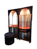 Schitterende Italiaans vintage Luigi Massoni design kaptafel, Ophalen, Overige materialen, Gebruikt, 100 tot 150 cm