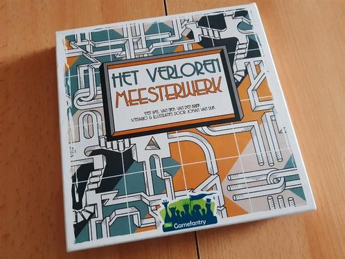 Bordspel Het Verloren meesterwerk, Hobby en Vrije tijd, Gezelschapsspellen | Bordspellen, Gebruikt, Een of twee spelers, Drie of vier spelers