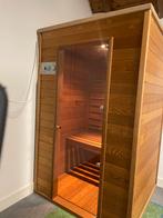 Infraroodsauna 113x116x185 cm, Ophalen, Gebruikt, Infrarood, Complete sauna