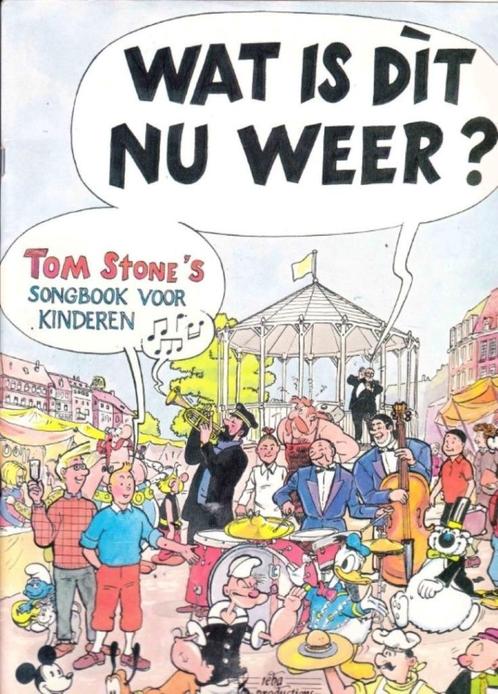 Wat is dit nu weer Tom Stone als nieuw, Muziek en Instrumenten, Bladmuziek, Zo goed als nieuw, Les of Cursus, Populair, Gitaar