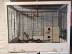 Mooie vogelkooi, Dieren en Toebehoren, Vogels | Hokken en Kooien, Ophalen, Zo goed als nieuw, Hout, Vogelkooi
