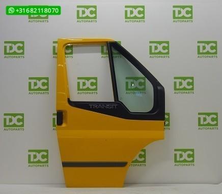 Ford Transit ('06-'14) Voorportier rechts geel, Auto-onderdelen, Carrosserie en Plaatwerk, Deur, Ford, Voor, Rechts, Gebruikt