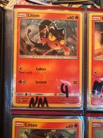 Pokemon Sun & Moon litten set, Ophalen, Zo goed als nieuw, Meerdere kaarten