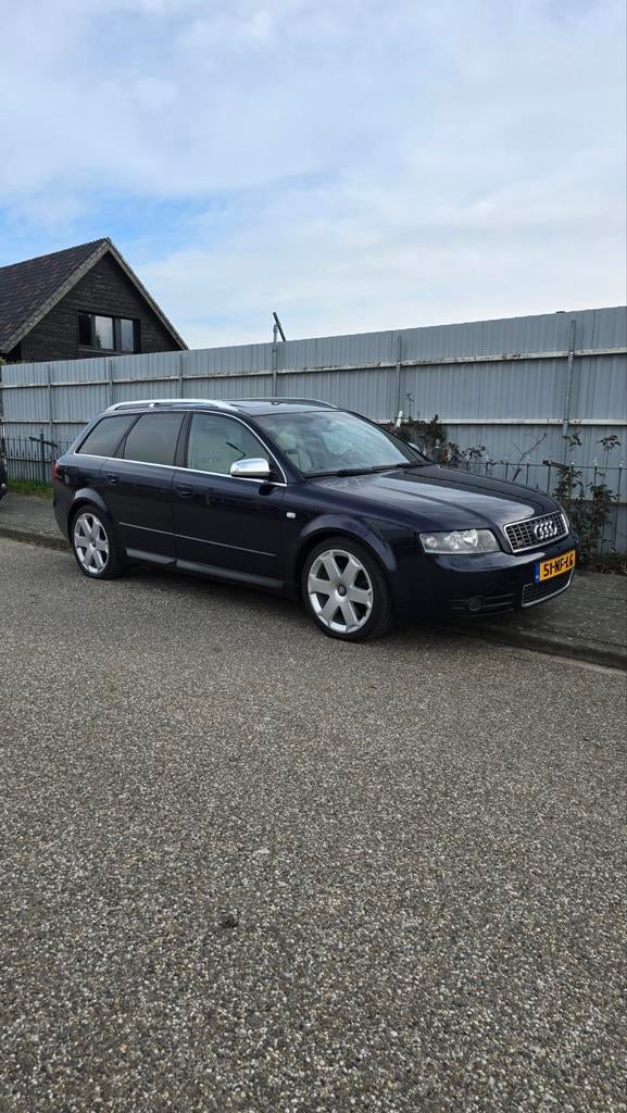 Audi S4 4.2 Avant Quattro V8 253KW 2003 Blauw, Auto's, Audi, Particulier, S4, 4x4, ABS, Airbags, Airconditioning, Alarm, Boordcomputer