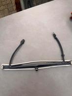 Zwarte lak neusriem wit onderlegd Bridle2fit, Ophalen of Verzenden, Nieuw, Dressuur