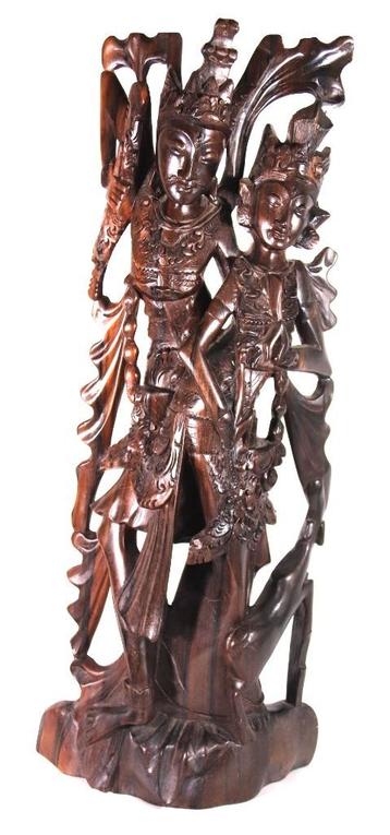 Balinees beeld ( handgesneden ) beschikbaar voor biedingen