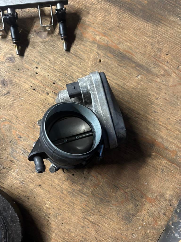 Bmw n52b30 gasklep,airco pomp, ,dynamo,lmm, Auto-onderdelen, Ophalen of Verzenden, BMW