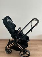 Cybex Priam Rosegold/Zwart compleet met buggy en wieg, Kinderen en Baby's, Kinderwagens en Combinaties, Ophalen, Zo goed als nieuw