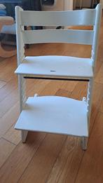 Stokke Tripp Trapp Kinderstoel - Wit, Ophalen of Verzenden, Gebruikt, Meegroeistoel