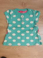 Hema stippen jurk groen/wit maat 56, Gebruikt, Meisje, Jurkje of Rokje, Ophalen of Verzenden