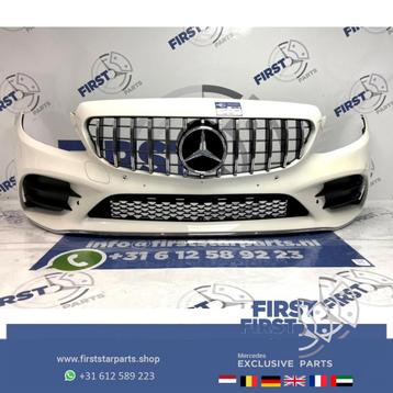 W205 FACELIFT AMG VOORBUMPER + GT GRIL 2021 Mercedes C Klass beschikbaar voor biedingen