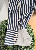 Cavallaro Napoli gestreept overhemd maat 38, Ophalen of Verzenden, Zo goed als nieuw, Blauw, Halswijdte 38 (S) of kleiner