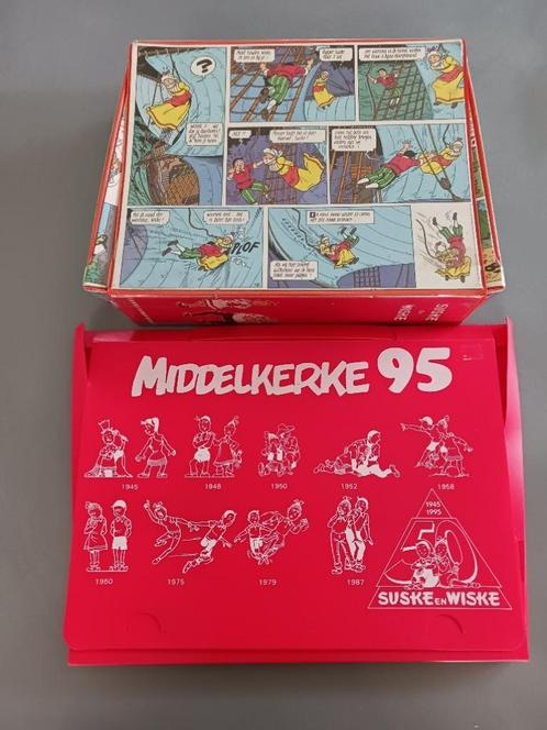 Doosje Middelkerke 95,VIP kaarten en pop-up, Koffertje S & W, Boeken, Stripboeken, Nieuw, Meerdere stripboeken, Verzenden