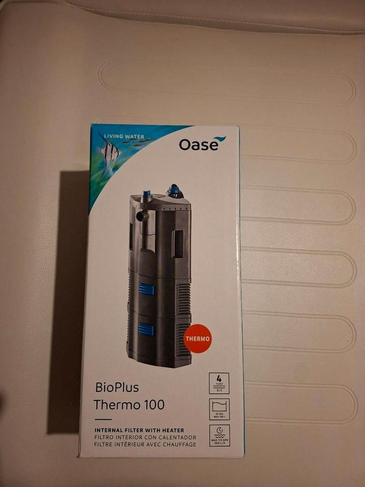 Oase bioplus thermo 100, Dieren en Toebehoren, Vissen | Aquaria en Toebehoren, Nieuw, Filter of Co2, Ophalen