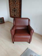 senioren fauteuil, Ophalen of Verzenden, Zo goed als nieuw, 50 tot 75 cm, Leer