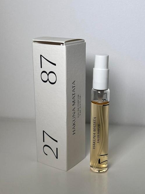 2787 Hakuna Matata Eau de Parfum 6,5ml (een keer geprobeerd), Verzamelen, Parfumverzamelingen, Zo goed als nieuw, Ophalen of Verzenden