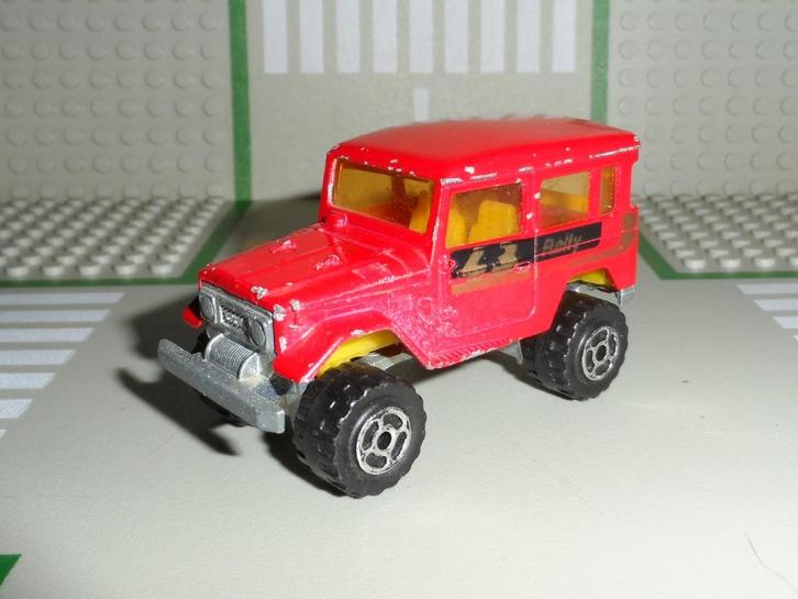 Majorette - 4x4 Toyota - Vintage 1:64, Hobby en Vrije tijd, Modelauto's | Overige schalen, Gebruikt, Auto, Ophalen of Verzenden